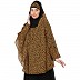 Instant Ready-to-wear Prayer Hijab - Mustard Print
